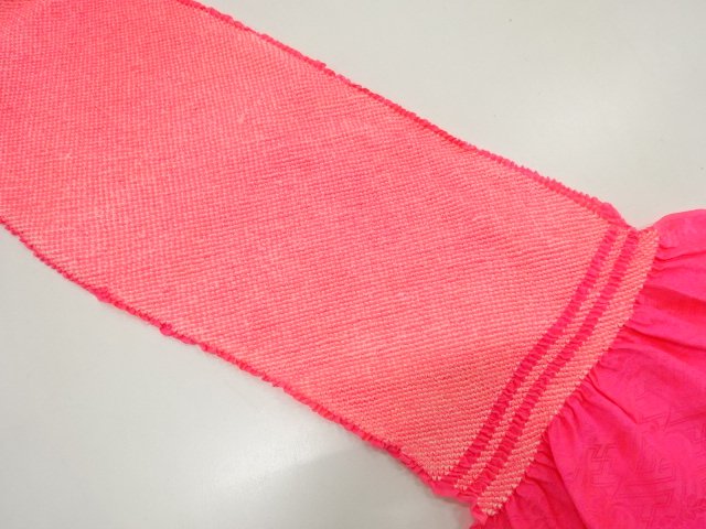 JAPANESE KIMONO / SHIBORI OBIAGE FOR FURISODE